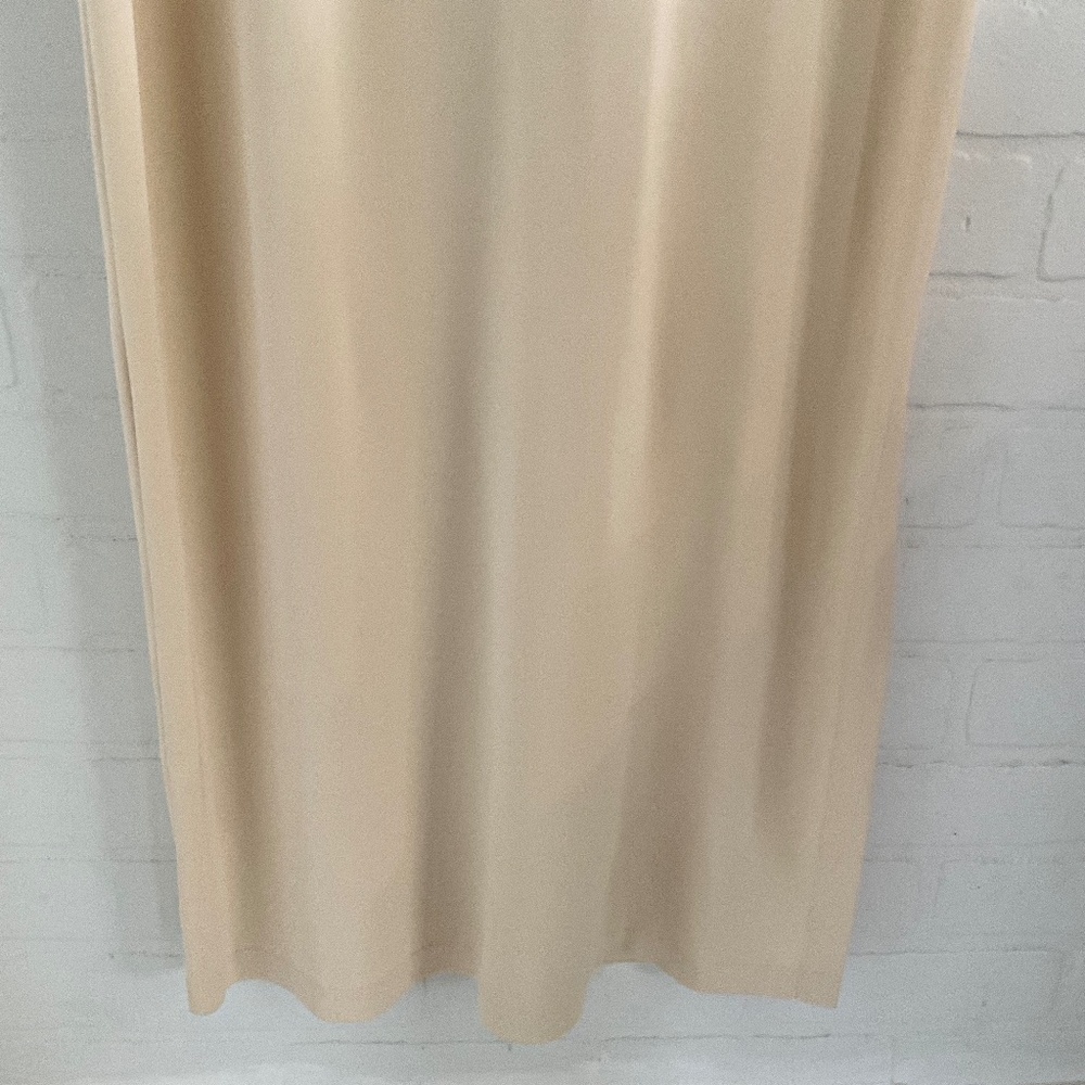 Joseph Ribkoff Vintage Formal Maxi Dress Lace Bodice Cream Sz 12 - Picture 9 of 16